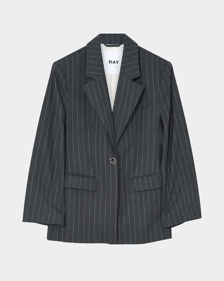 Day Birger Bono Pinstripe Blazer - DAY BIRGER - Luxe Leopard