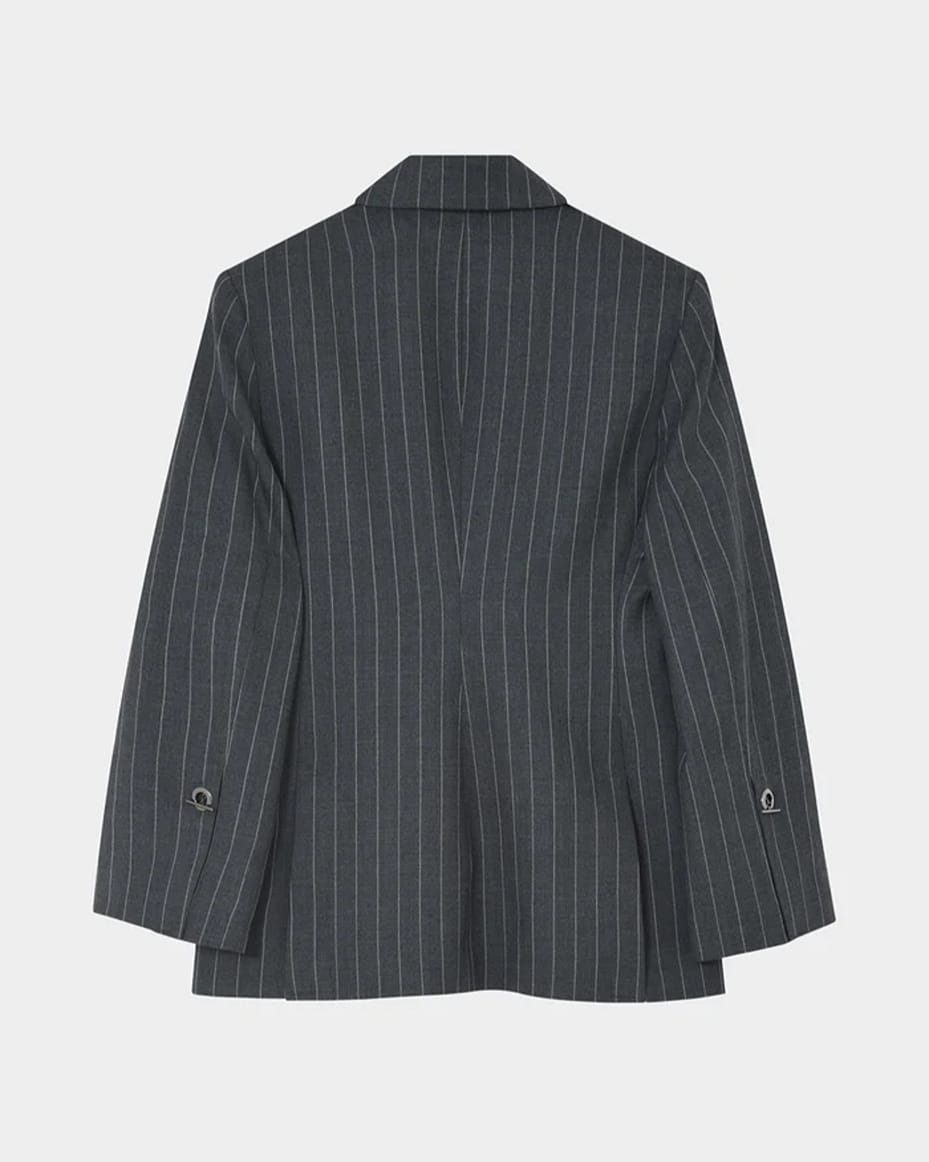Day Birger Bono Pinstripe Blazer - DAY BIRGER - Luxe Leopard