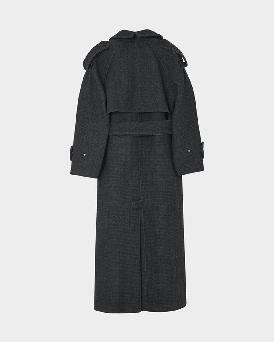 Day Birger Capthin Wool Structure Coat - DAY BIRGER - Luxe Leopard