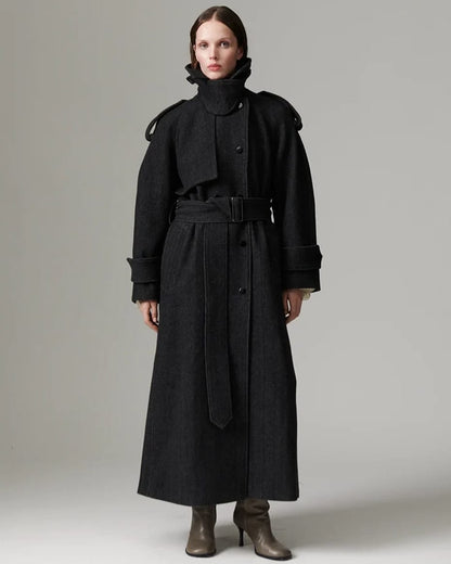 Day Birger Capthin Wool Structure Coat - DAY BIRGER - Luxe Leopard