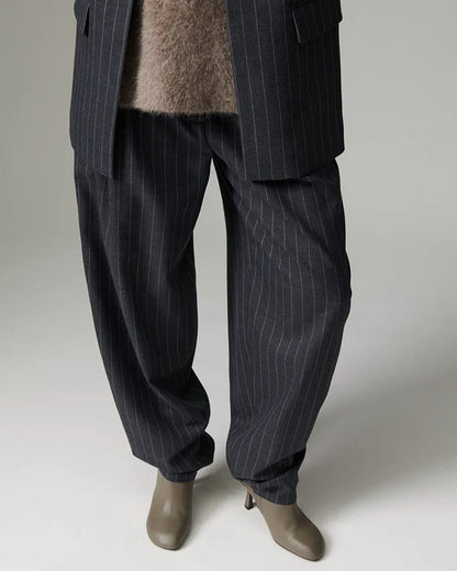 Day Birger Hedi Pinstripe Trousers - DAY BIRGER - Luxe Leopard