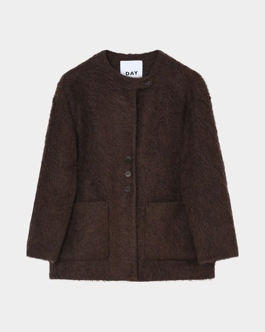 Day Birger Mille Mohair Wool Jacket - DAY BIRGER - Luxe Leopard