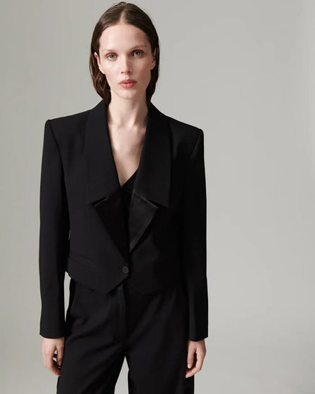 Day Birger Suit Worsted Blazer - DAY BIRGER - Luxe Leopard