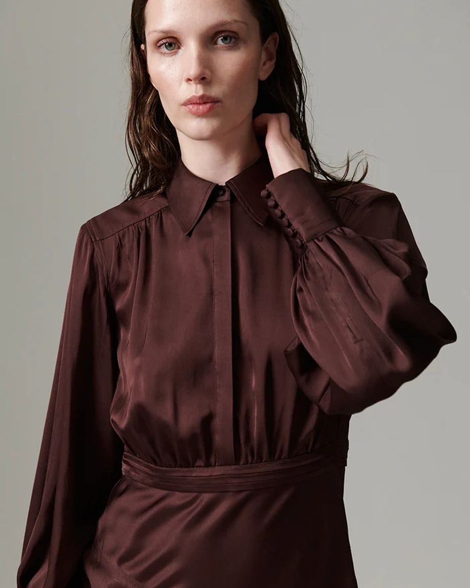 Day Birger Woma Fluid Viscose Dress - DAY BIRGER ET MIKKELSEN - Luxe Leopard