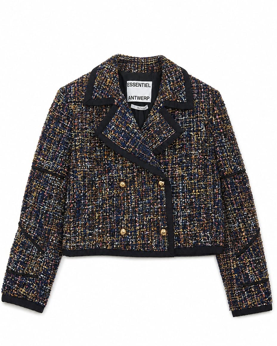 Essentiel Antwerp Kira Quilted Jacket - ESSENTIEL ANTWERP - Luxe Leopard