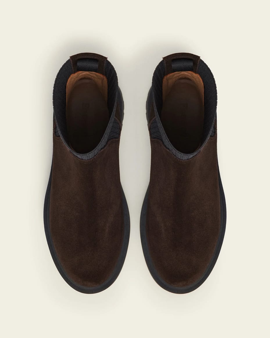 Flattered Aurora Suede Boots in Chocolate - FLATTERED - Luxe Leopard