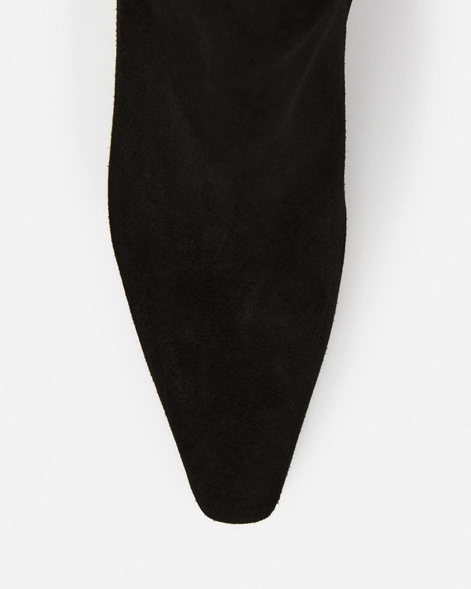 Flattered Xena Black Suede Boots