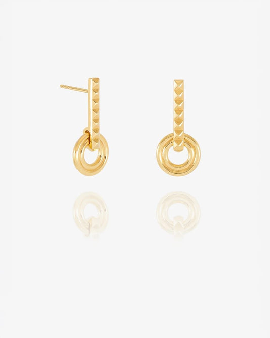 Rachel Jackson For Those Who Dance Earrings in Gold - RACHEL JACKSON - Luxe Leopard