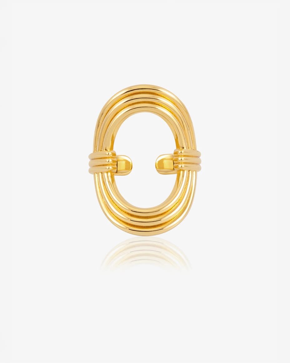 Rachel Jackson Into the Groove Adjustable Size Ring in Gold - RACHEL JACKSON - Luxe Leopard