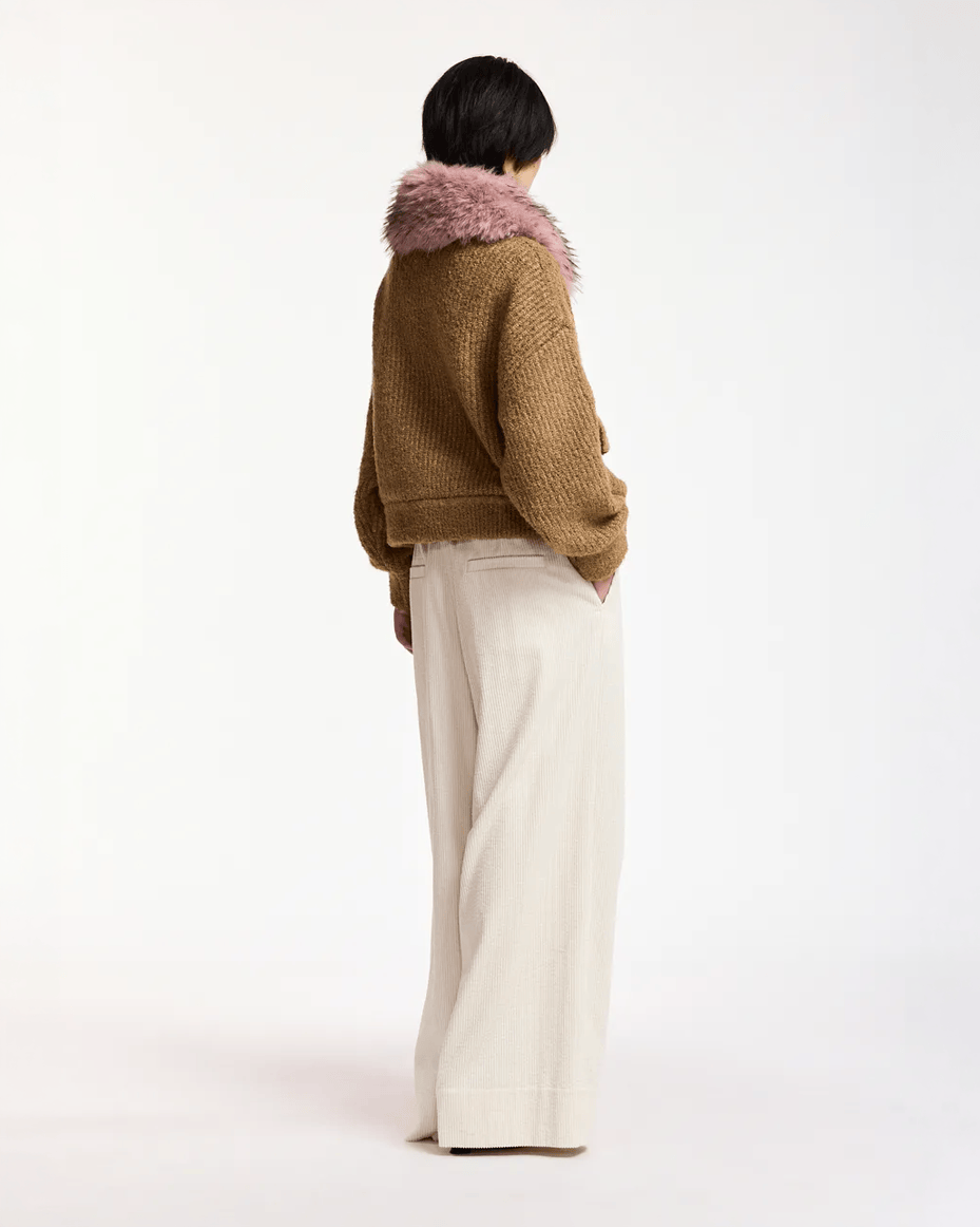 Essentiel Antwerp Kanada Knitted Bomber Jacket