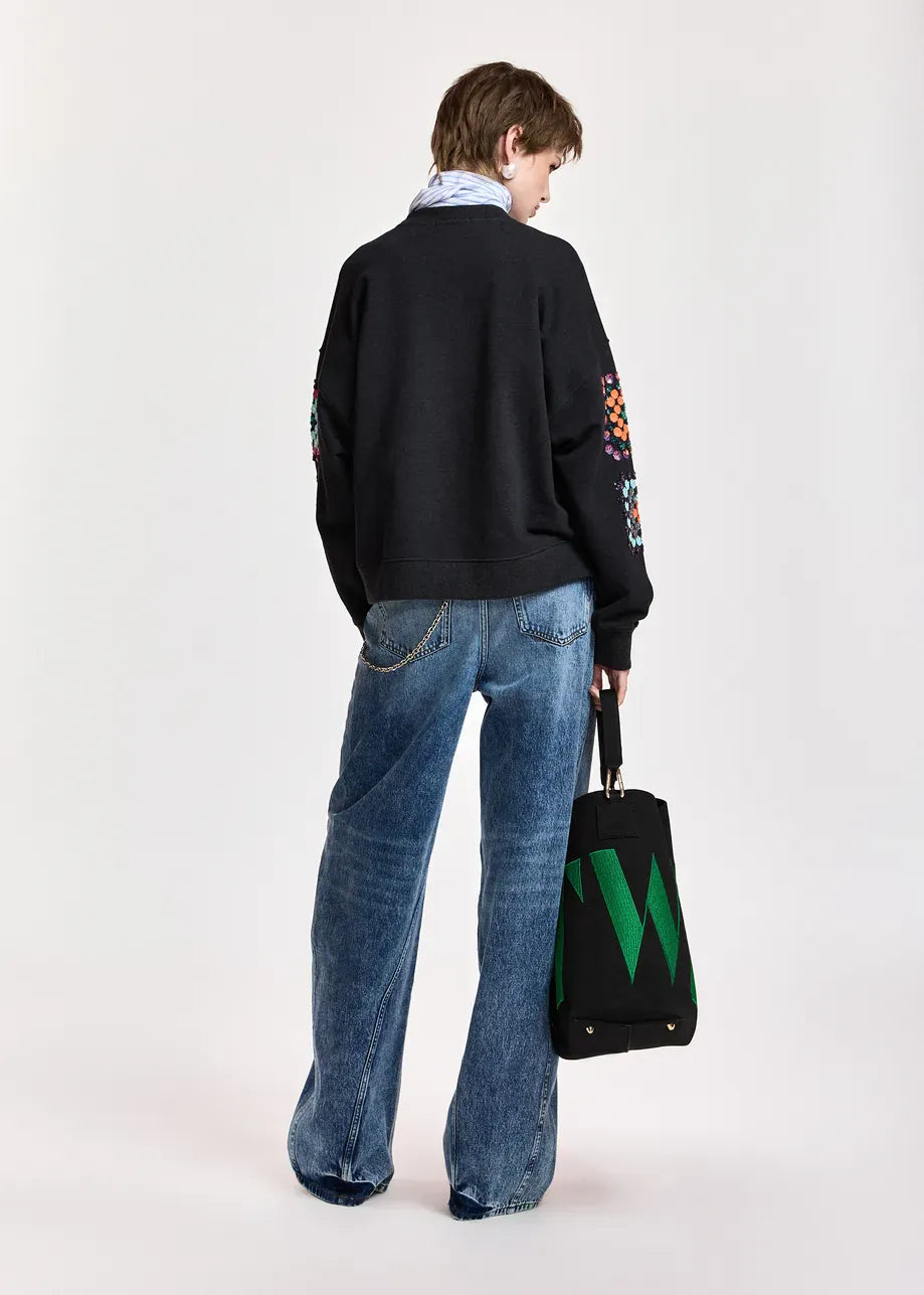 Essentiel Antwerp Karnaval Embroidery Sweatshirt