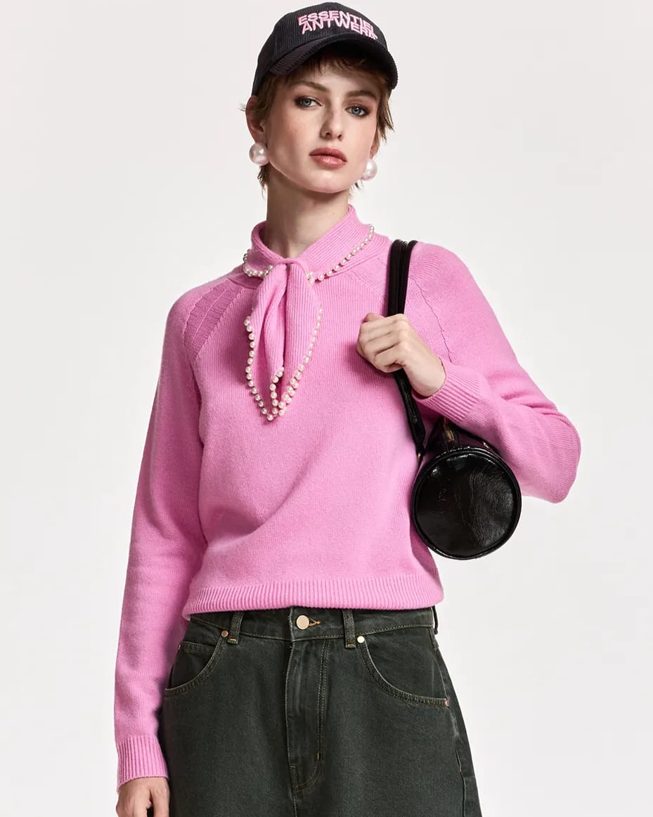 Essentiel Antwerp Kasa Pullover With Beads