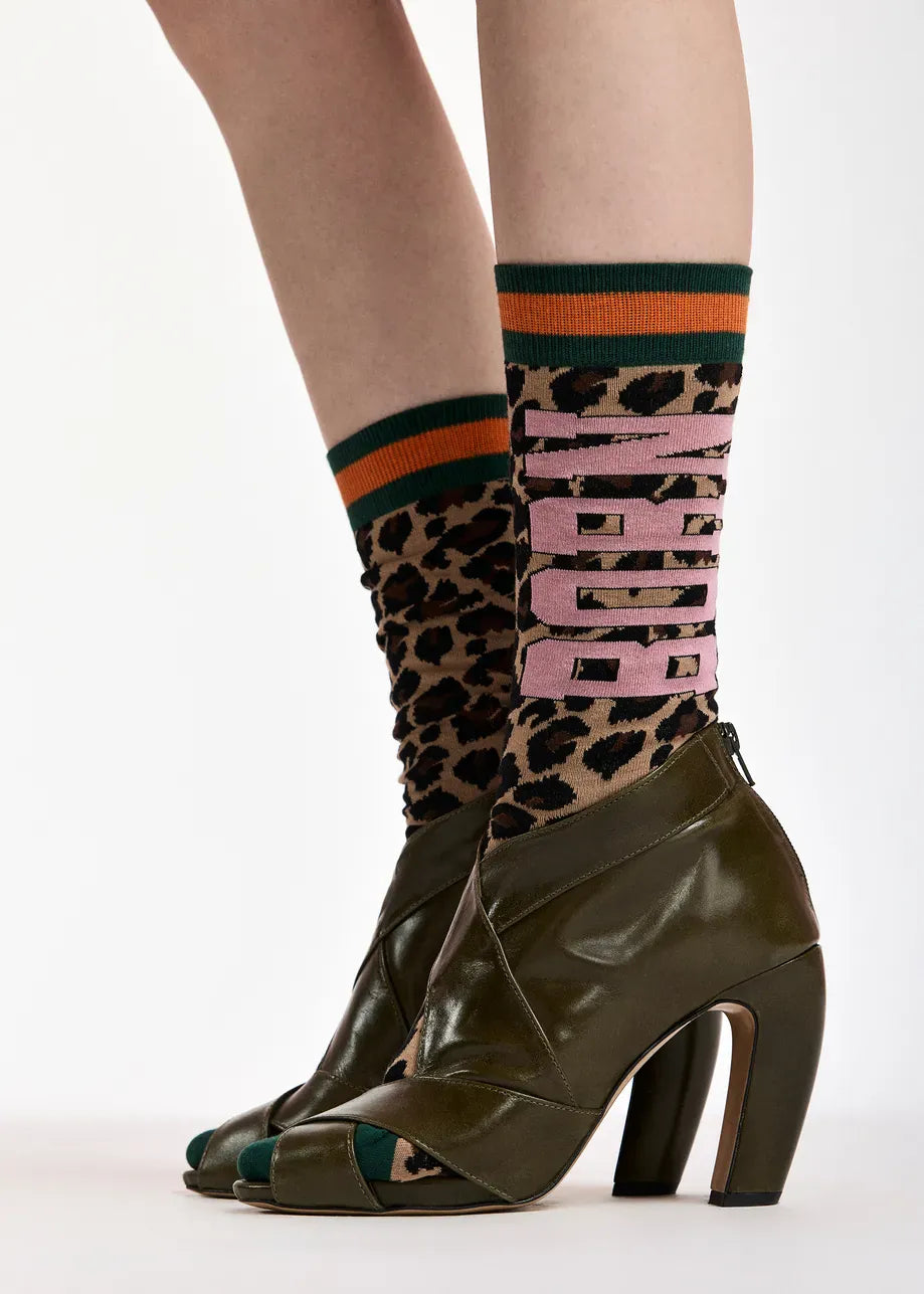 Essentiel Antwerp Keast 'Born Ready' Jacquard Socks