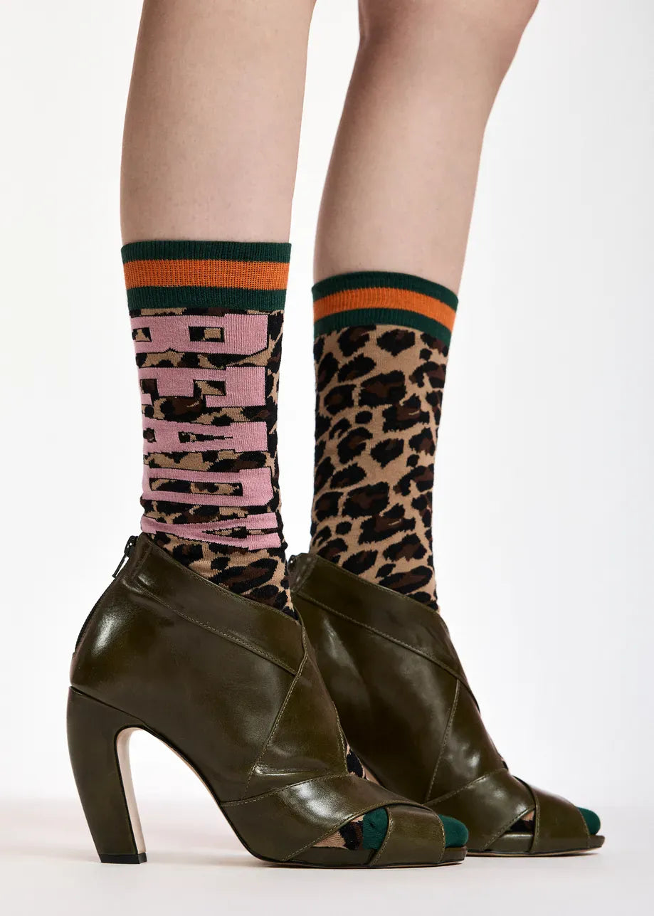 Essentiel Antwerp Keast 'Born Ready' Jacquard Socks