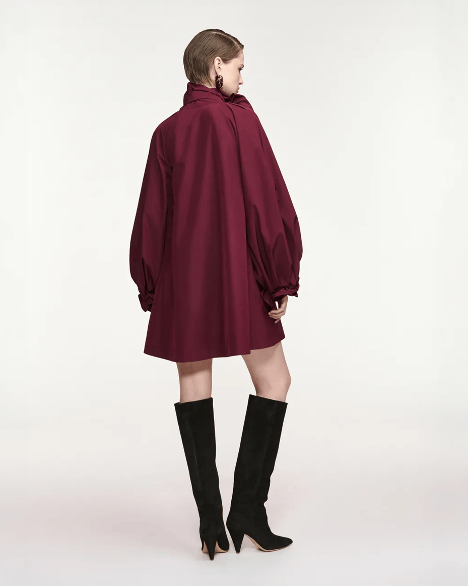Essentiel Antwerp Khai Pussy Bow Tie Dress