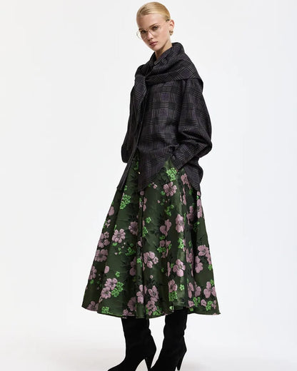 Essentiel Antwerp Kiss Oversized Shirt With Scarf