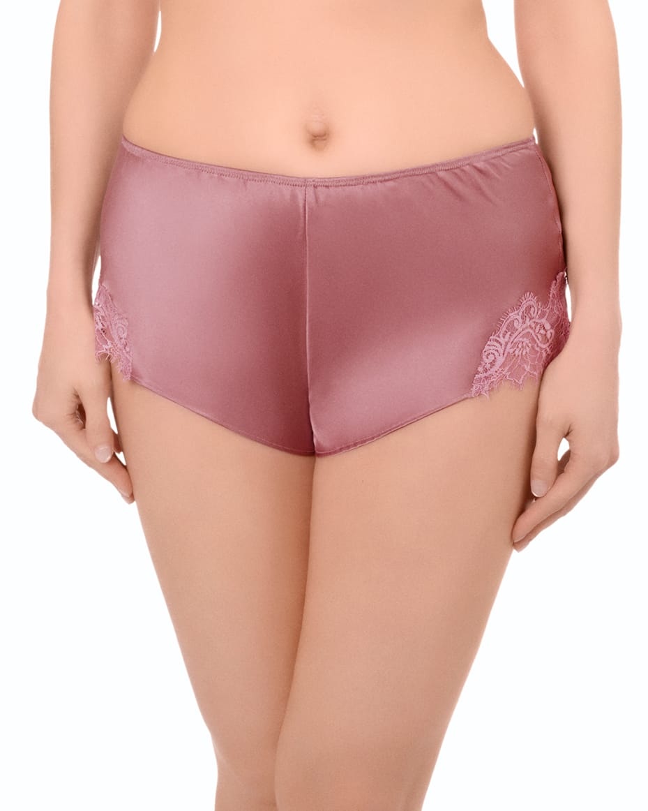 Sainted Sisters Scarlett French Knicker in Rosewood - SAINTED SISTERS - Luxe Leopard