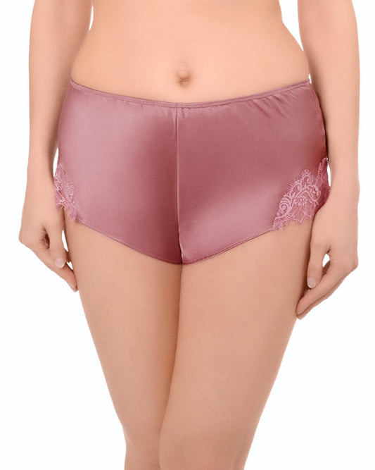 Sainted Sisters Scarlett French Knicker in Rosewood - SAINTED SISTERS - Luxe Leopard