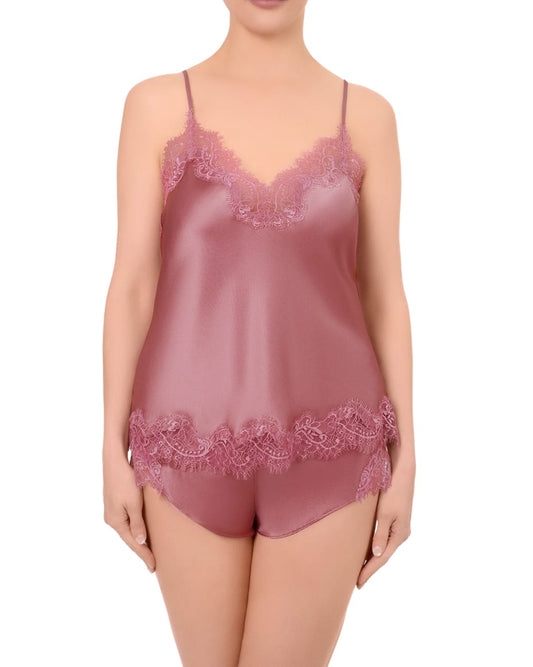Sainted Sisters Scarlett Cami in Rosewood - SAINTED SISTERS - Luxe Leopard