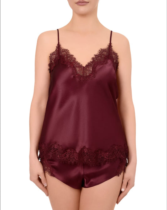 Sainted Sisters Scarlett Cami in Mulberry - SAINTED SISTERS - Luxe Leopard