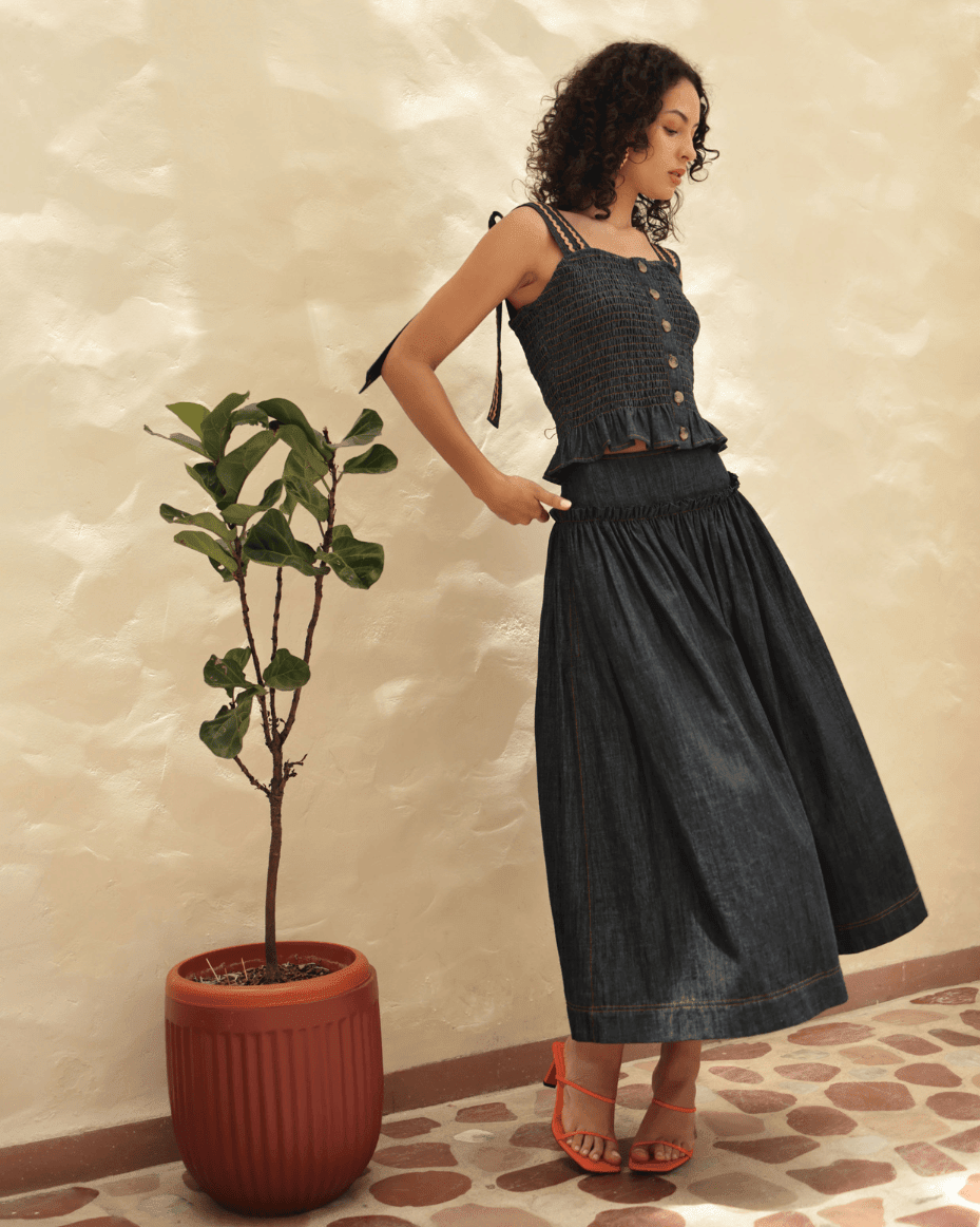 Emily Lovelock Mabel Skirt - EMILY LOVELOCK - Luxe Leopard