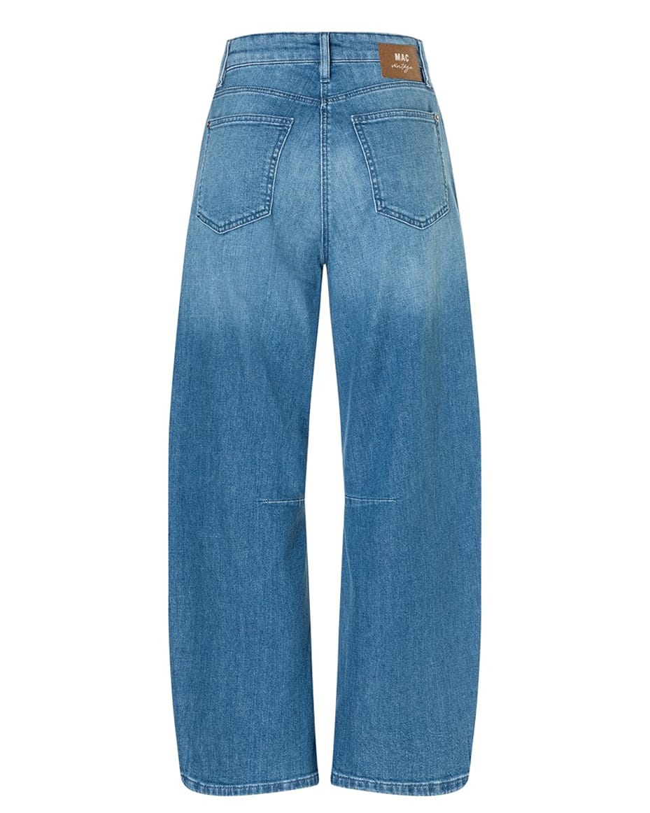 MAC Dakota Barrel Jeans in Fancy Sapphire Blue - MAC - Luxe Leopard