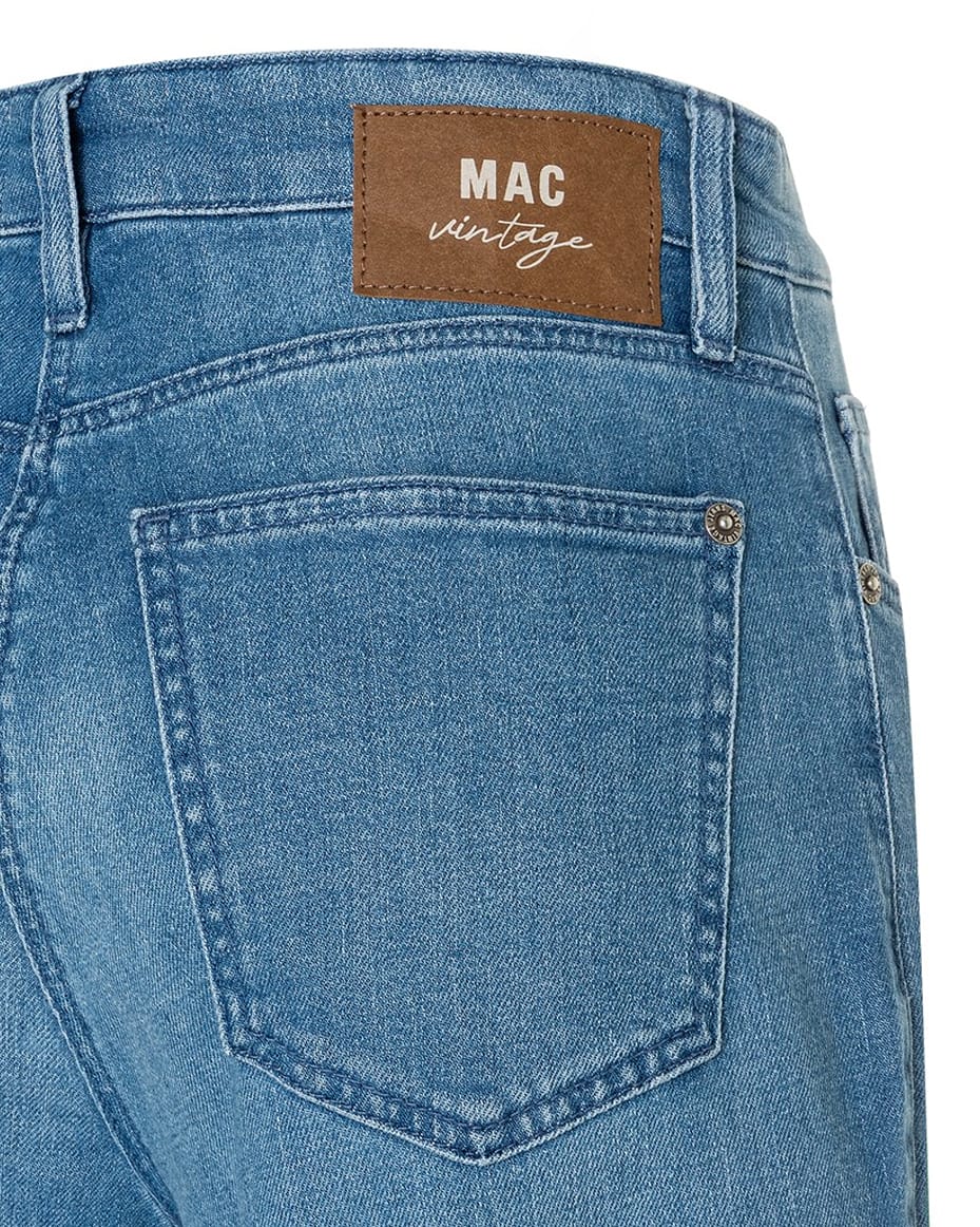MAC Dakota Barrel Jeans in Fancy Sapphire Blue - MAC - Luxe Leopard