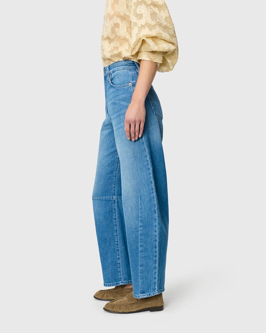 MAC Dakota Barrel Jeans in Fancy Sapphire Blue - MAC - Luxe Leopard