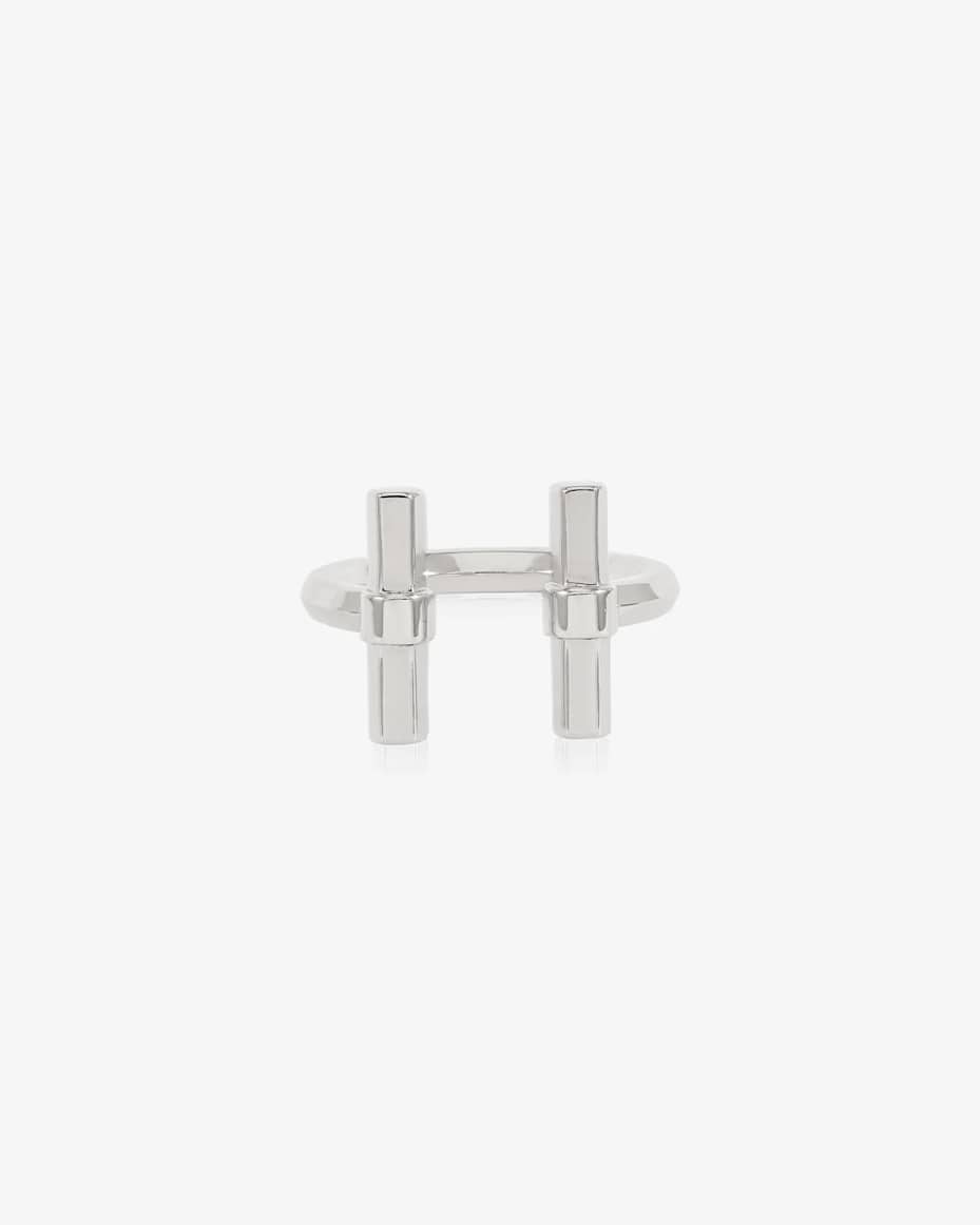 Rachel Jackson Adjustable Size T-Bar Ring Silver