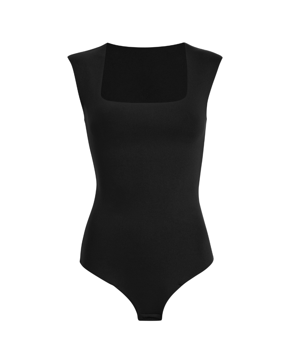 Commando Neoprene Cap Sleeve Bodysuit