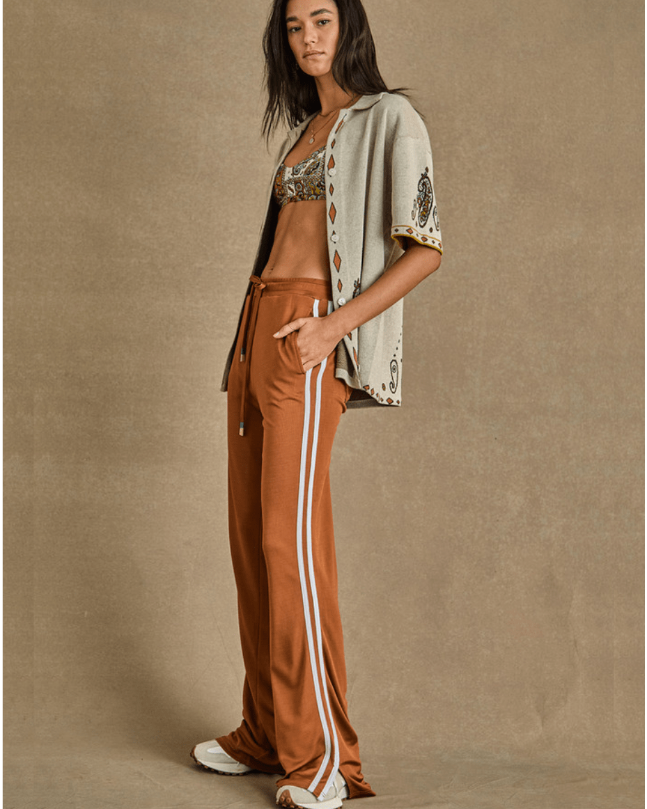 The UpSide Zahara Roma Pant - Luxe Leopard