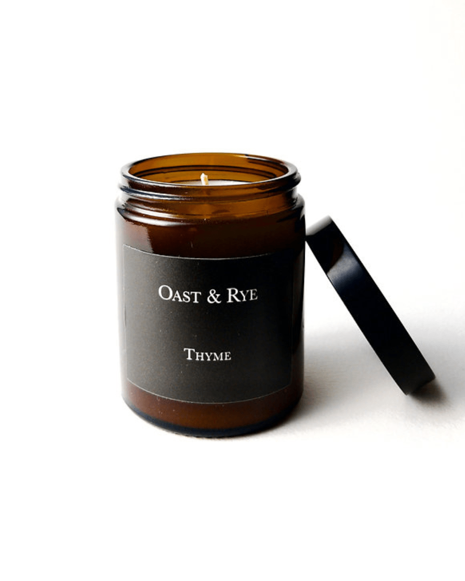 Oast &amp; Rye Candle Thyme - Luxe Leopard