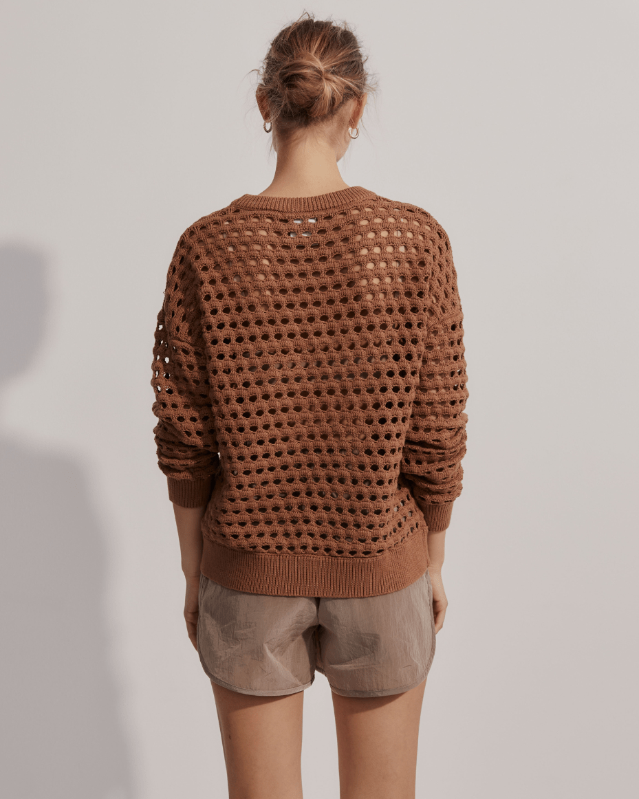 Varley Harshew Sweater - Luxe Leopard