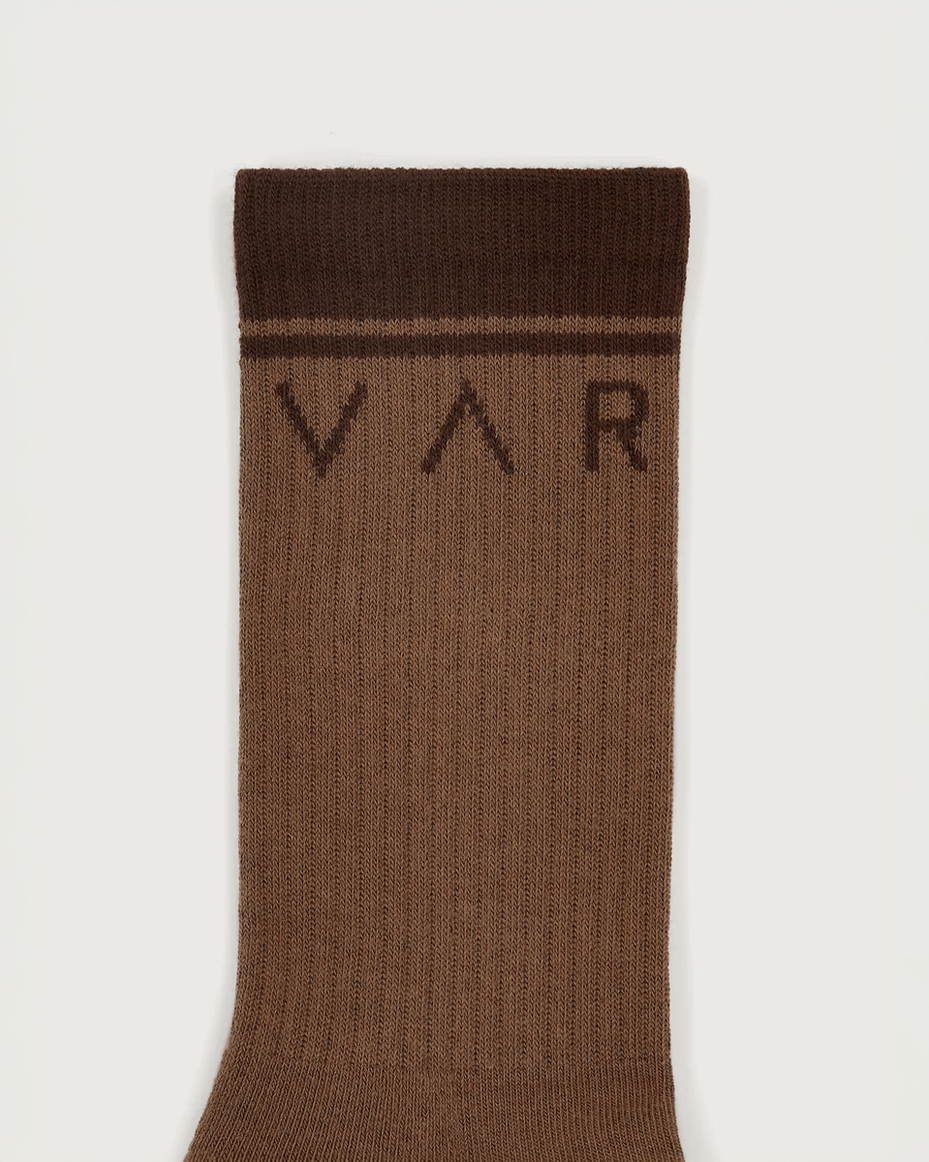 Varley Kendrick Grip Sock Deep Taupe