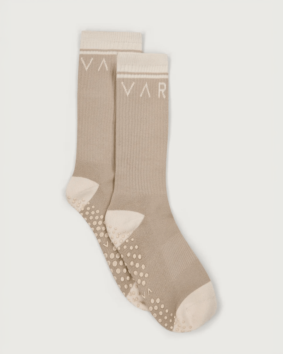 Varley Kendrick Grip Sock Neutral