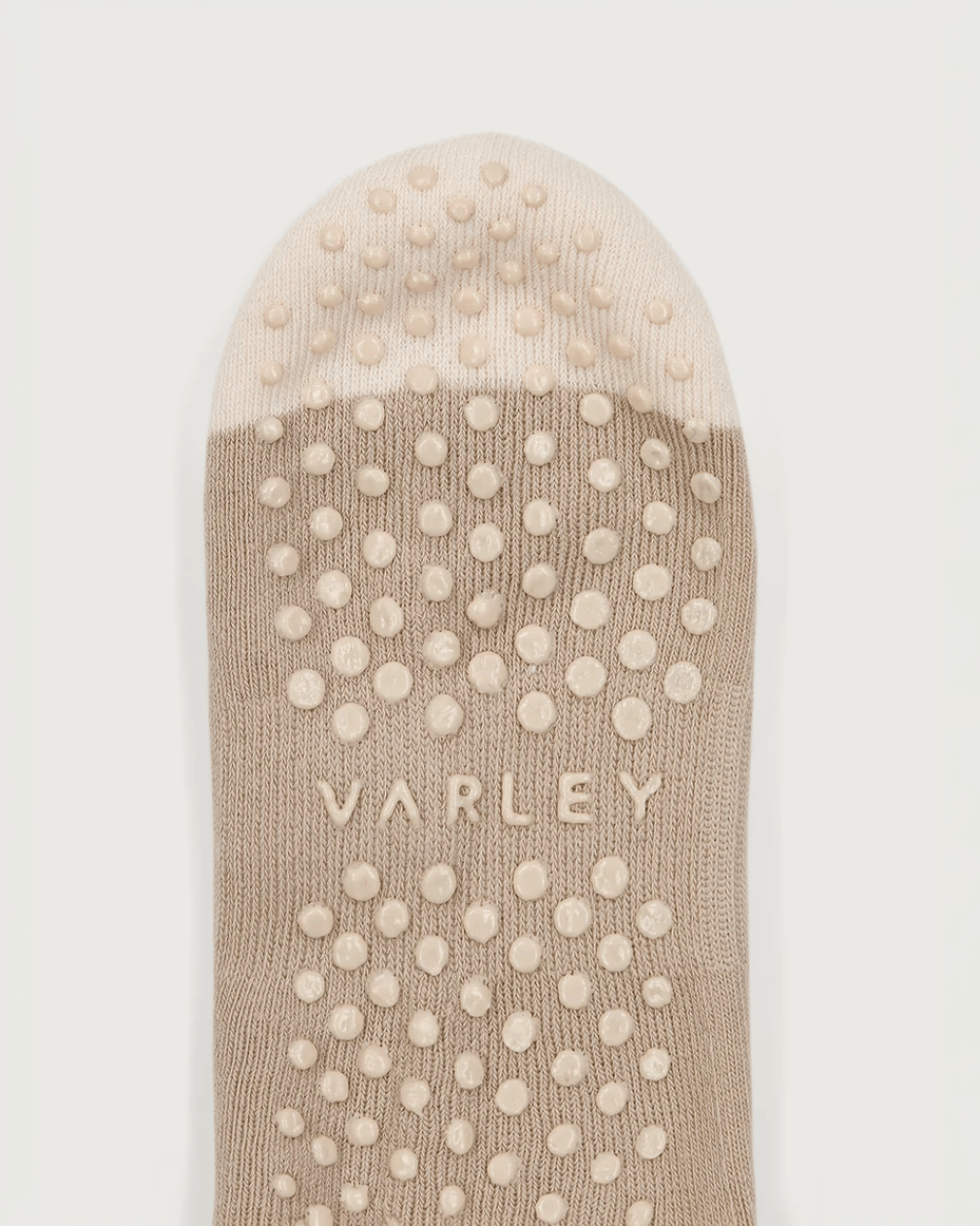 Varley Kendrick Grip Sock Neutral