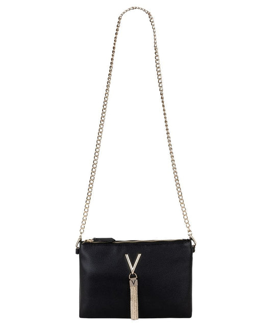 Valentino Divina Pochette Bag Nero - VALENTINO - Luxe Leopard