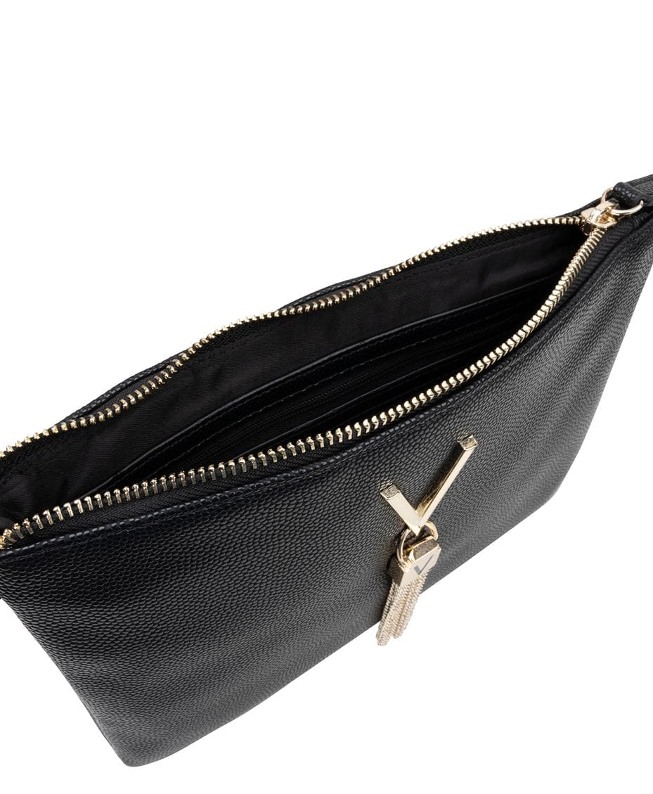 Valentino Divina Pochette Bag Nero - VALENTINO - Luxe Leopard