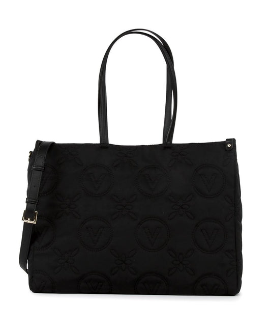 Valentino Puffy Shopping Bag Nero - VALENTINO - Luxe Leopard