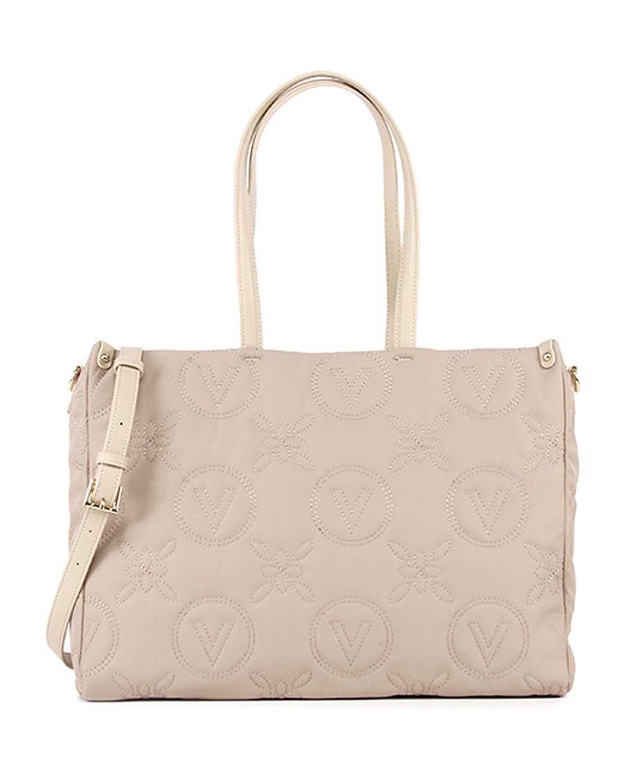 Valentino Puffy Shopping Bag Beige - VALENTINO - Luxe Leopard