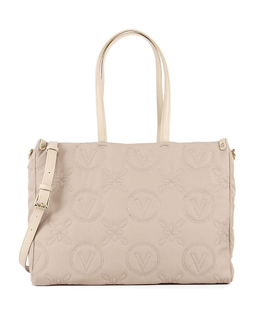 Valentino Puffy Shopping Bag Beige - VALENTINO - Luxe Leopard