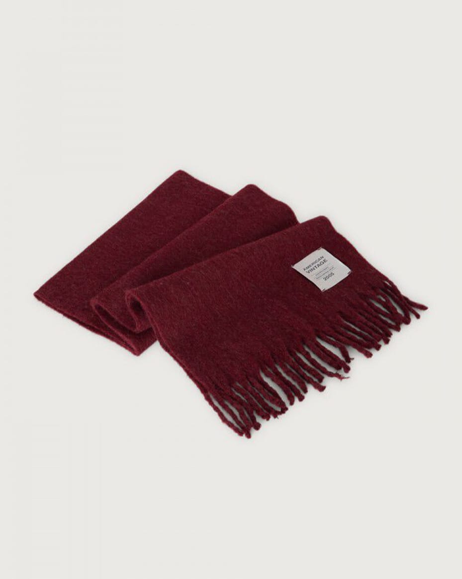 American Vintage Zinaco Scarf in Cherry Tree - AMERICAN VINTAGE - Luxe Leopard