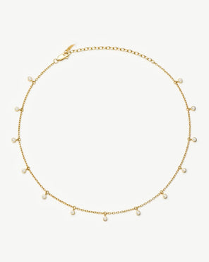 Missoma Gold Interstellar Drop Choker - MISSOMA - Luxe Leopard