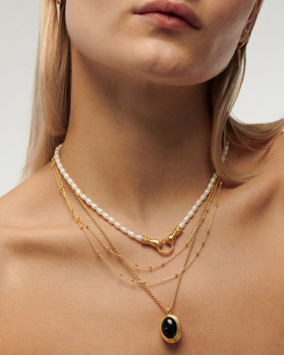 Missoma Gold Double Chain Necklace