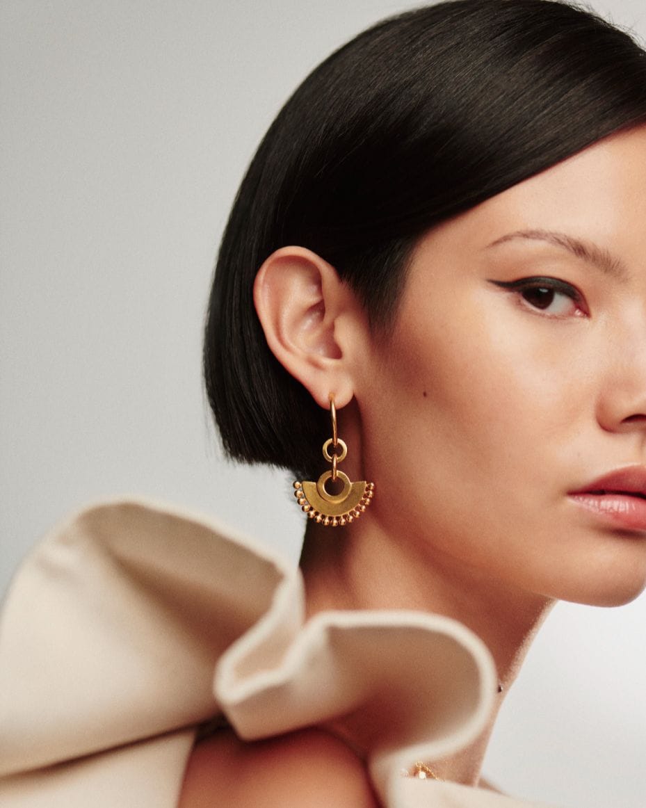Missoma Zenyu Gold Chandelier Hoop Earrings - MISSOMA - Luxe Leopard