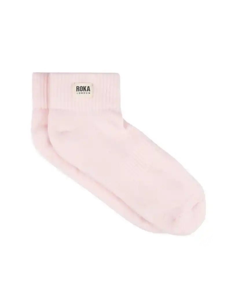 ROKA Wembley Ankle Socks Transcendent Pink - ROKA - Luxe Leopard