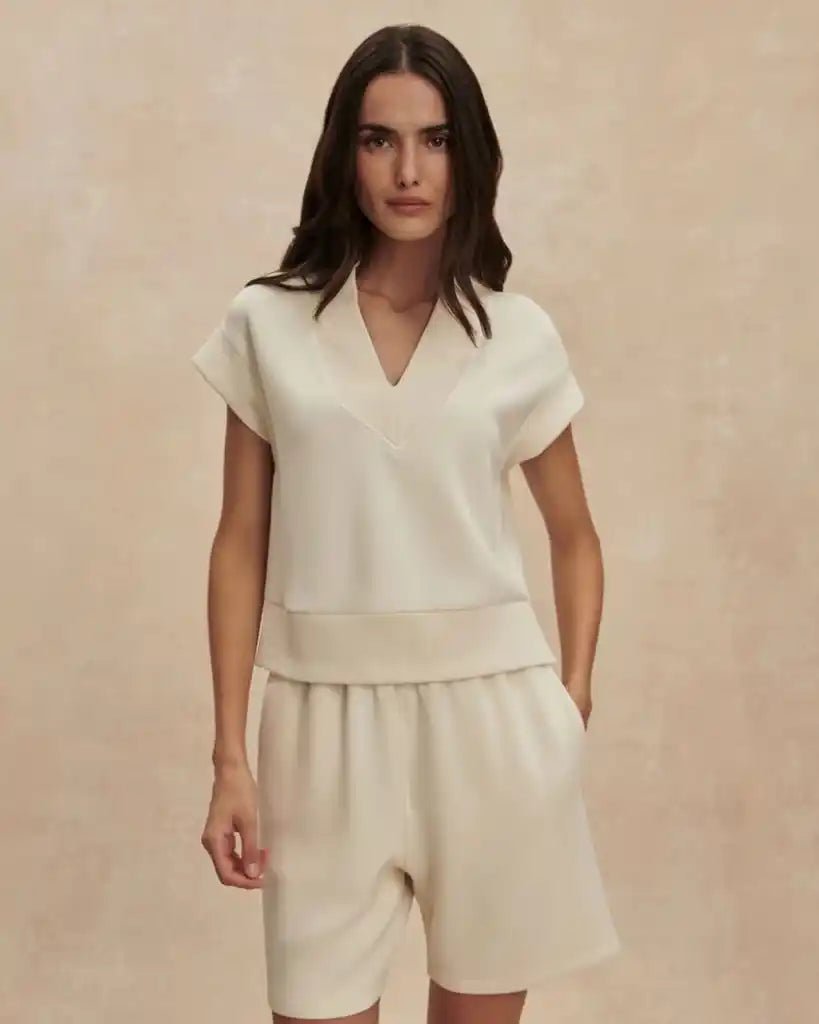 Varley Gracee V-Neck Tank Pristine
