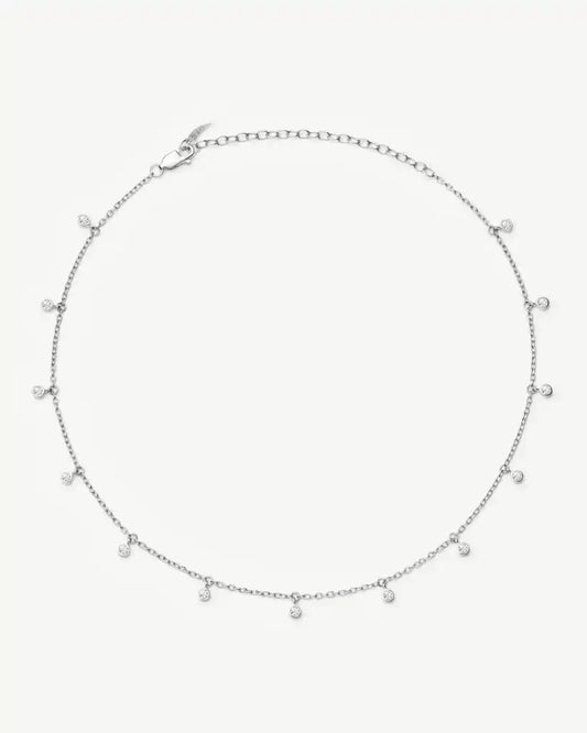 Missoma Silver Interstellar Drop Choker