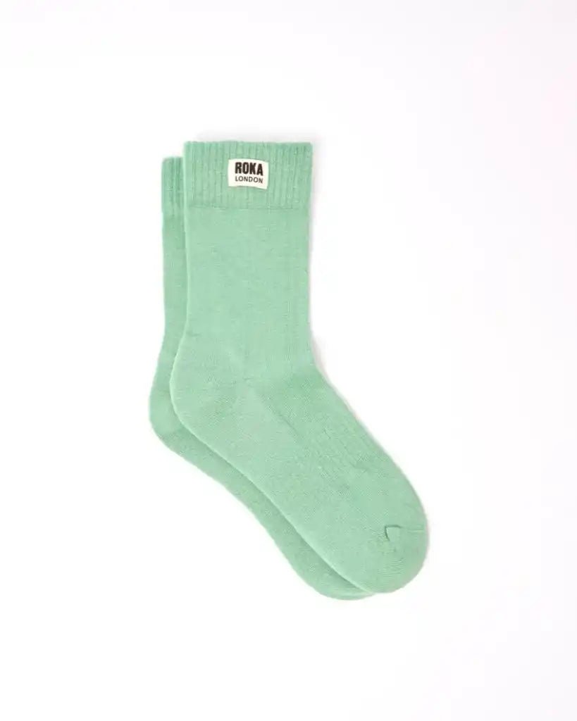 ROKA Wimbledon Crew Socks Matcha - ROKA - Luxe Leopard