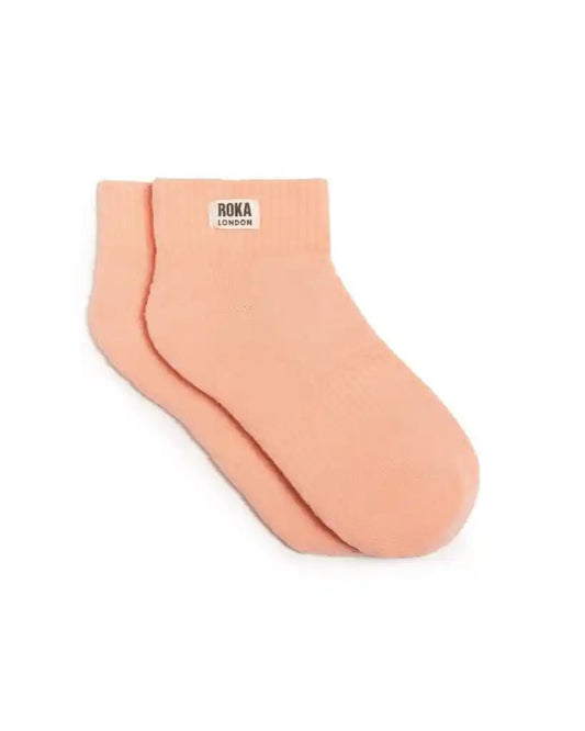 ROKA Wembley Ankle Socks Nougat - ROKA - Luxe Leopard